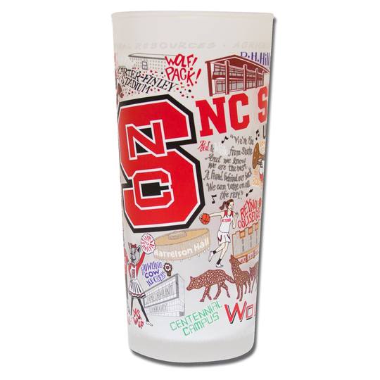 NORTH CAROLINA STATE UNIVERSITY GLASS BY CATSTUDIO