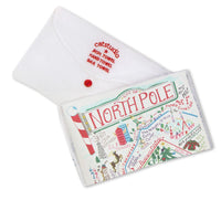 NORTH POLE CITY DISH TOWEL