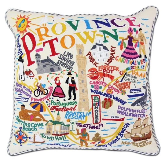 PROVINCETOWN PILLOW BY CATSTUDIO - A. Dodson's