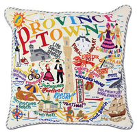 PROVINCETOWN PILLOW BY CATSTUDIO