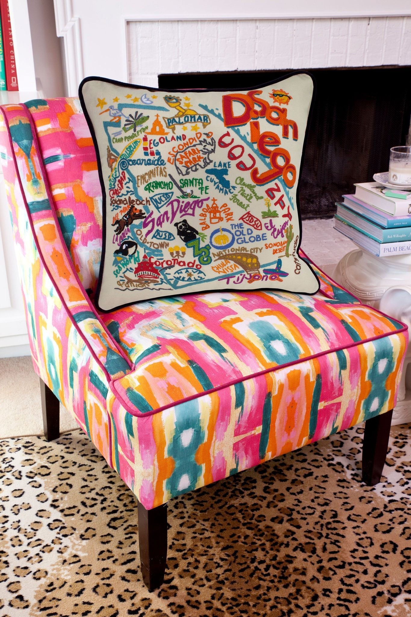 SAN DIEGO PILLOW BY CATSTUDIO - A. Dodson's