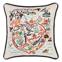 SAN FRANCISCO CLASSIC PILLOW BY CATSTUDIO