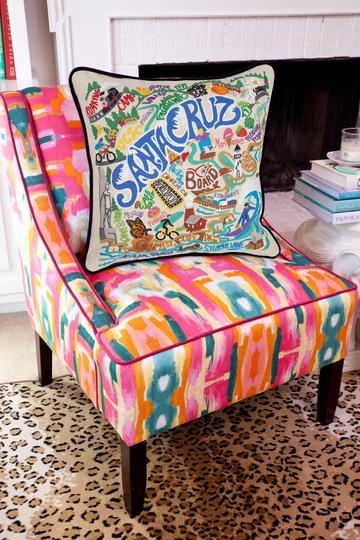 SANTA CRUZ PILLOW BY CATSTUDIO - A. Dodson's