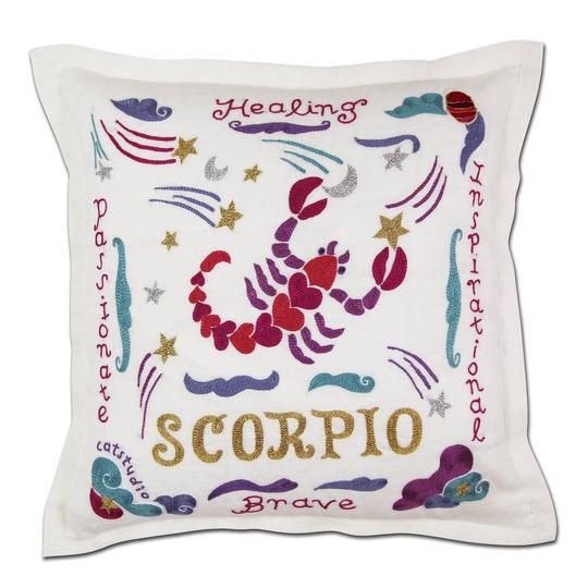 SCORPIO PILLOW BY CATSTUDIO - A. Dodson's