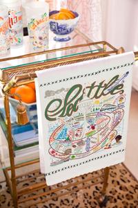 SEATTLE DISH TOWEL BY CATSTUDIO - A. Dodson's