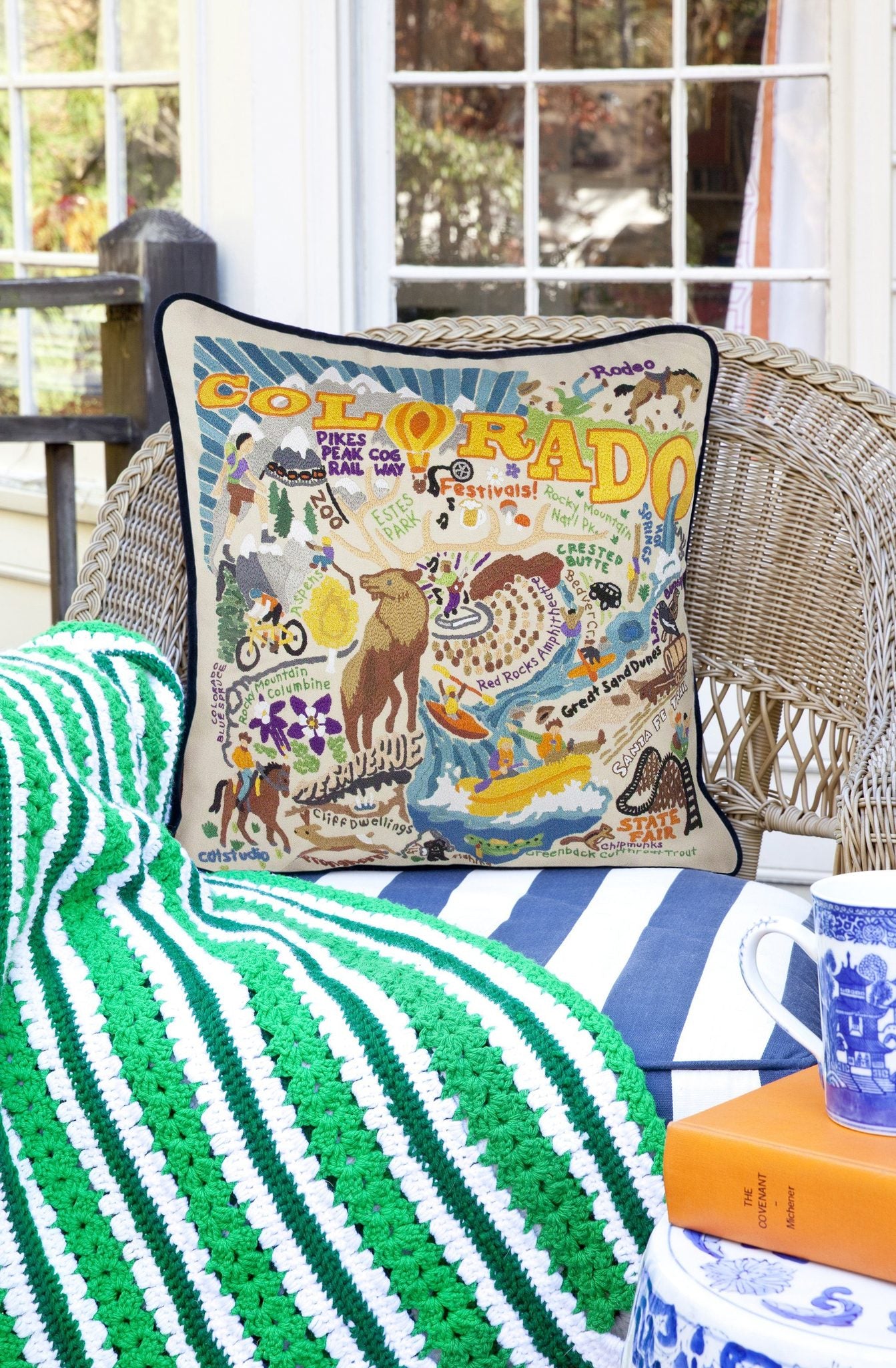 SUMMER COLORADO PILLOW BY CATSTUDIO - A. Dodson's