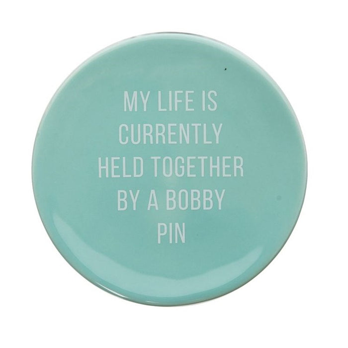 Together By A Bobby Pin Trinket Tray