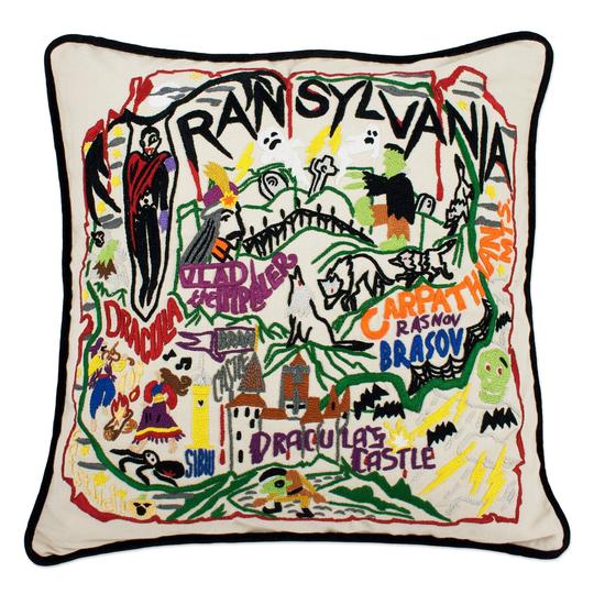 TRANSYLVANIA PILLOW BY CATSTUDIO