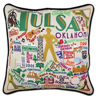 TULSA PILLOW BY CATSTUDIO