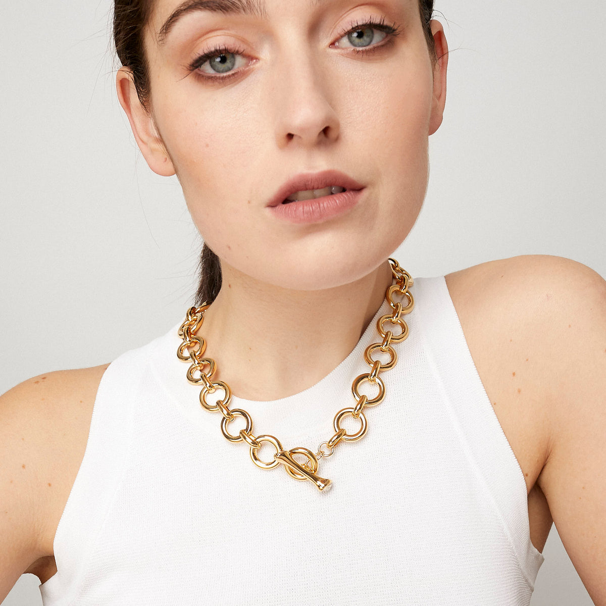 SOPHIE GOLD NECKLACE - GOLDEN SHADOW BY VIDDA JEWELRY - A. Dodson's
