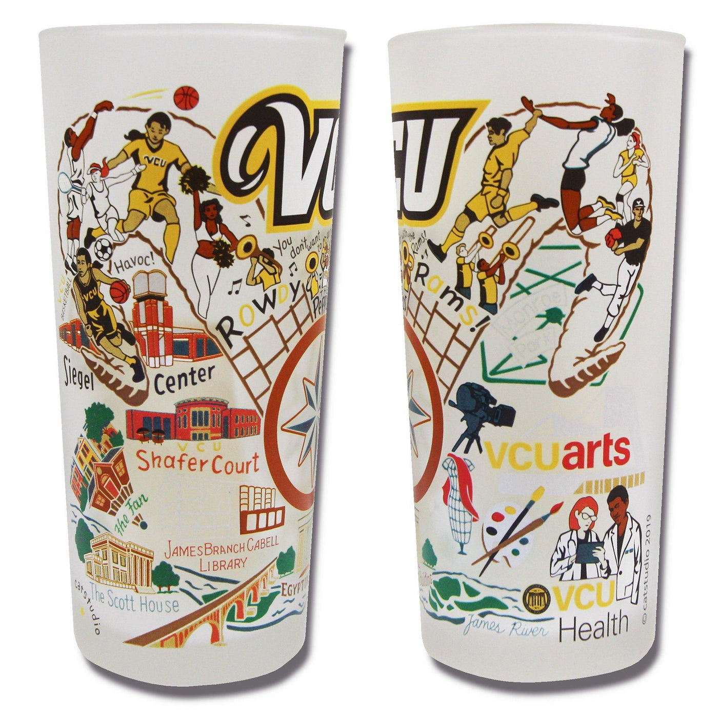 Virginia Commonwealth University (VCU) Glass by Catstudio | FREE ...