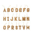 Velvet Alphabet Ornament, 21 Styles - A. Dodson's